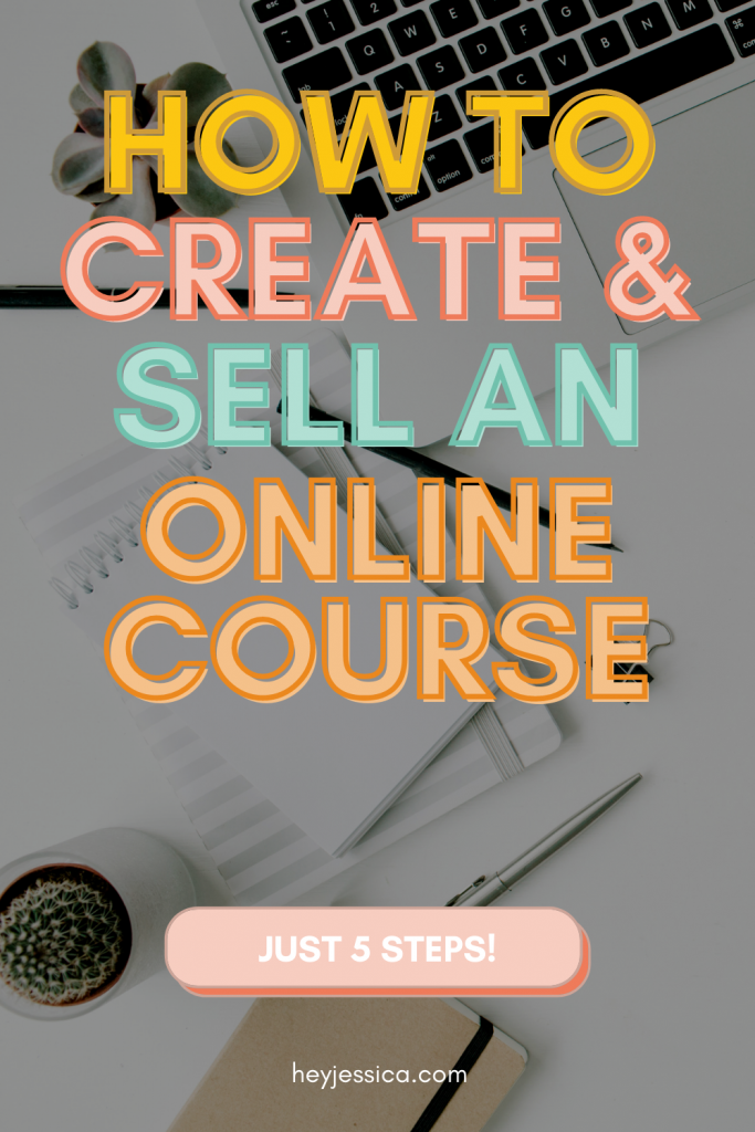 How to create and sell an online course