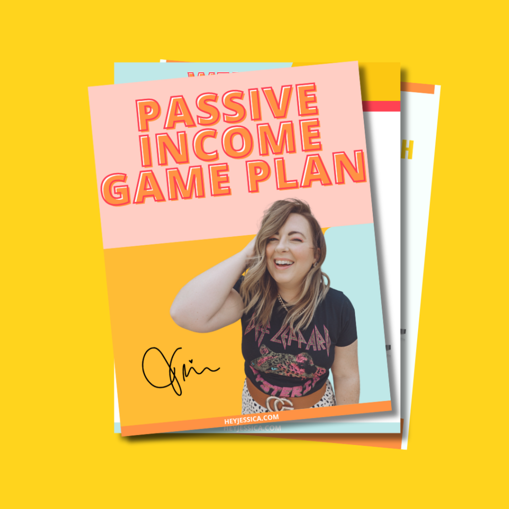 Passive Game Plan Jessica Stansberry