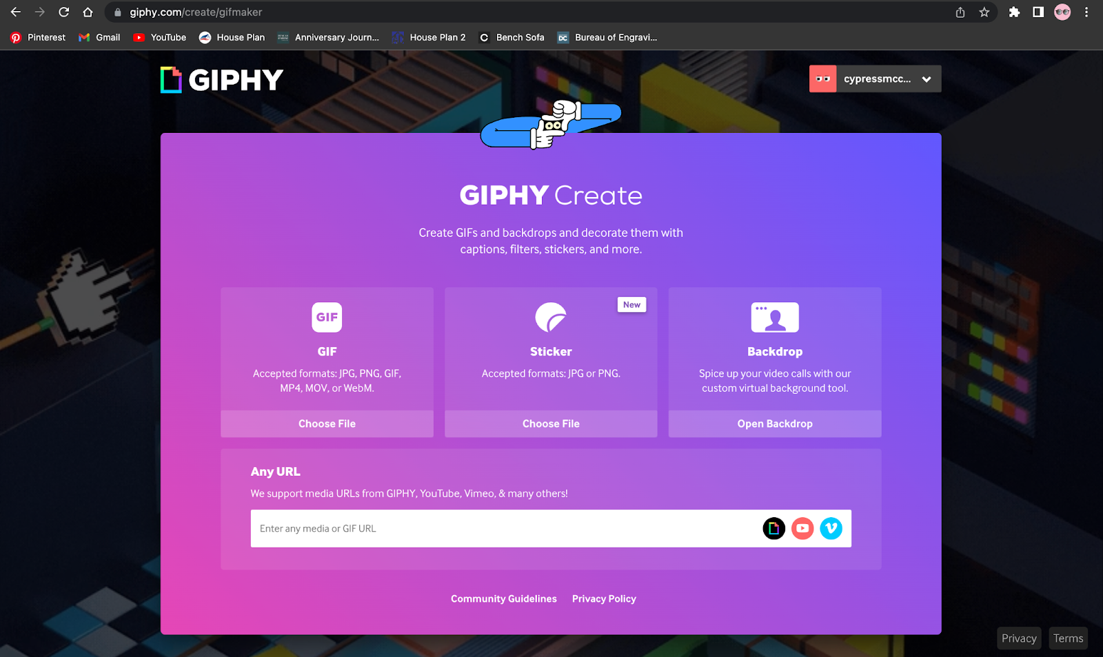 Make gif animation online (no upload) - Free tool